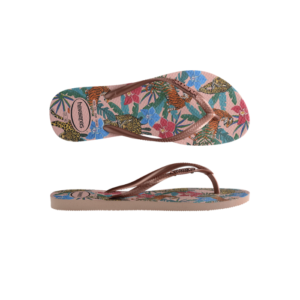 Havaianas Slim Tropical Ballet Rose Pink Retro