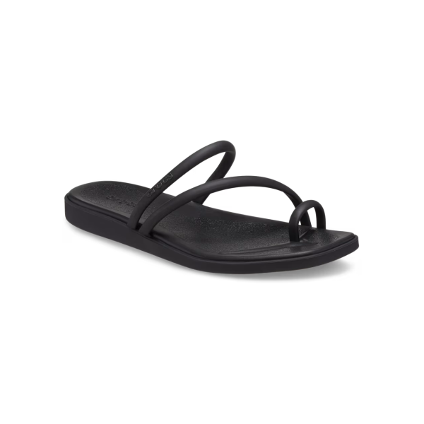 Crocs Women's Miami Toe Loop Sandal Black - Image 4