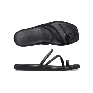 Crocs Women's Miami Toe Loop Sandal Black