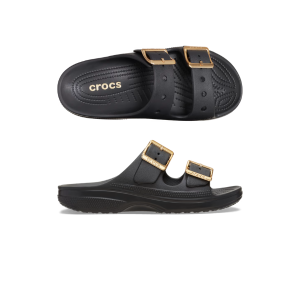 Crocs Women’s Metallic Buckle Saturday Sandal